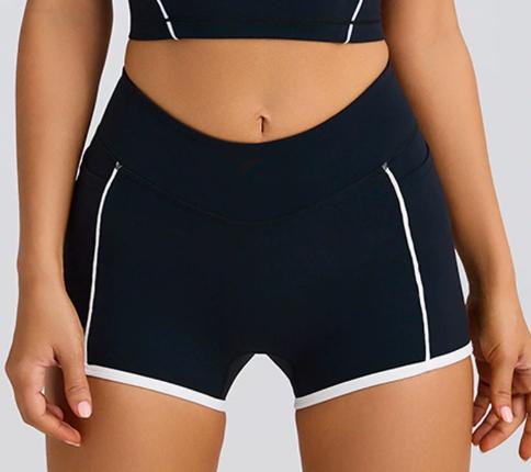 Sports Underwear Vest Shorts Spaghetti Strap Bra Beauty Back Tight High Elastic Fitness