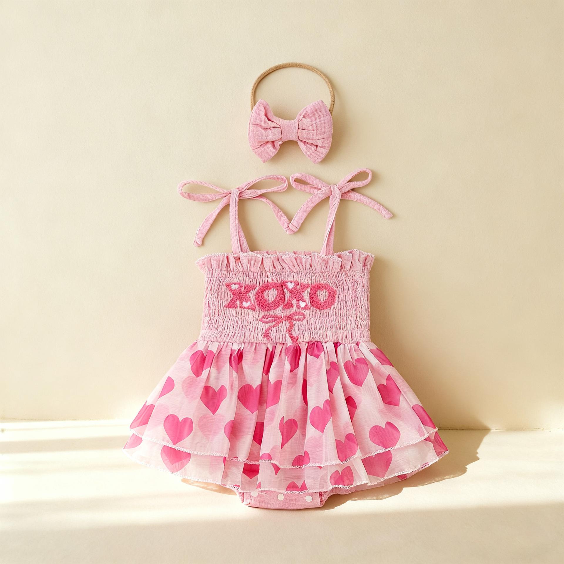 Girls Strap Dress Thin Style