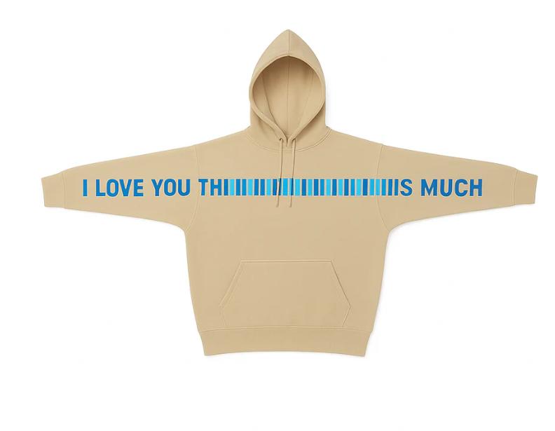 Khaki blue gradient / XS