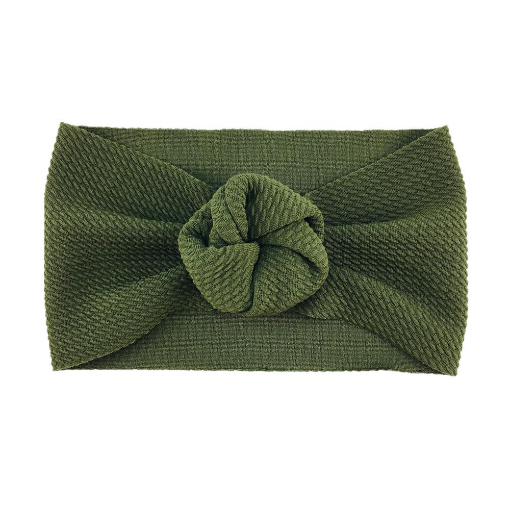 Baby Twill Bubble Rose Flower Headband Instagram-style Childrens Hair Accessory