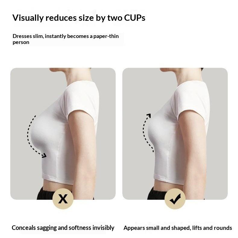 Thin Skin-colored Bra For Managing Accessory Breasts