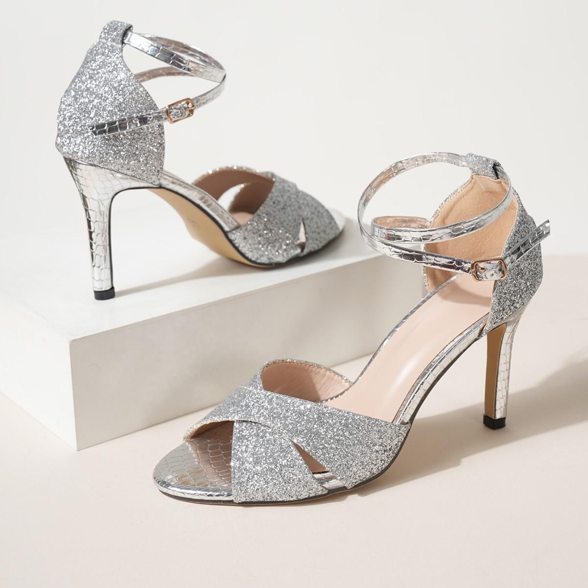 European And American-style Womens High-heeled Sandals For Latin Dance