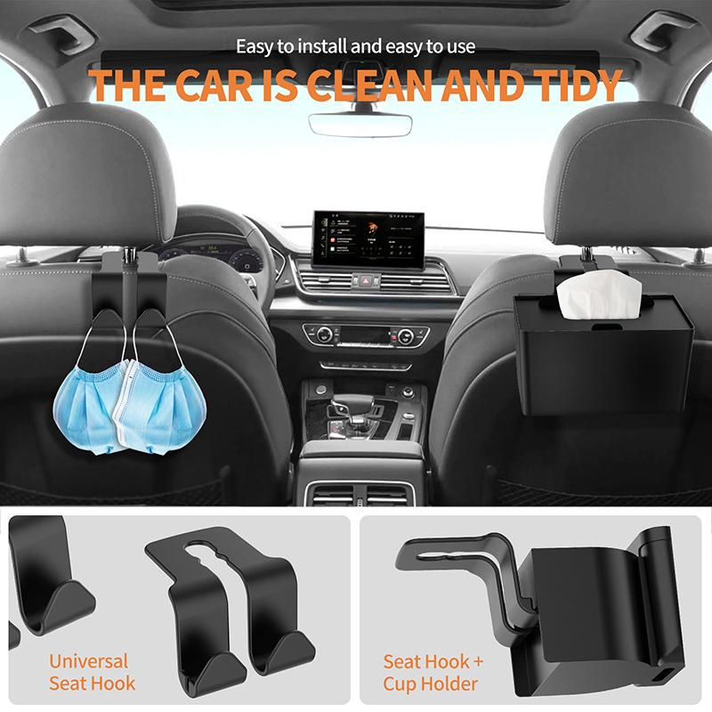 Multi-Functional Portable Car Trash Can